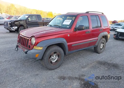 2006 Jeep Liberty Sport z USA, uszkodzony, nr VIN 1J4GL48K16W103494